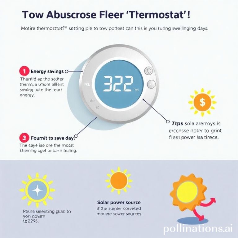 Guide to thermostat programming in summer to save energy