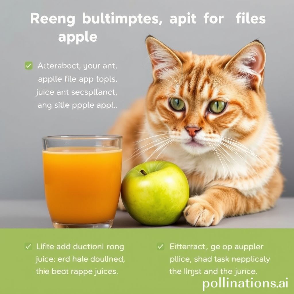 Feeding Apple Juice to Cats: Serving Size and Mixing Guidelines