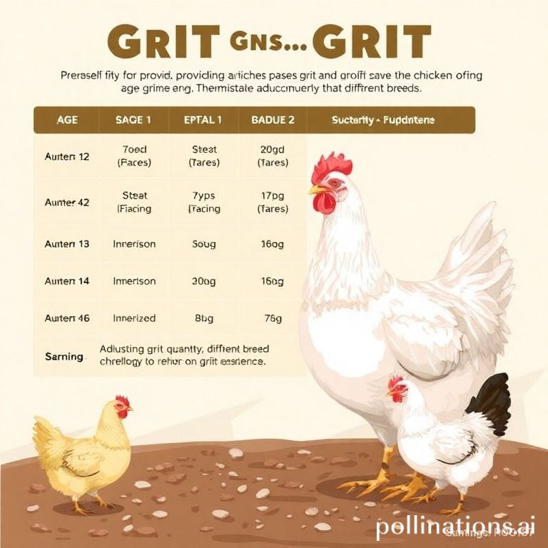 Chicken Grit Guide.