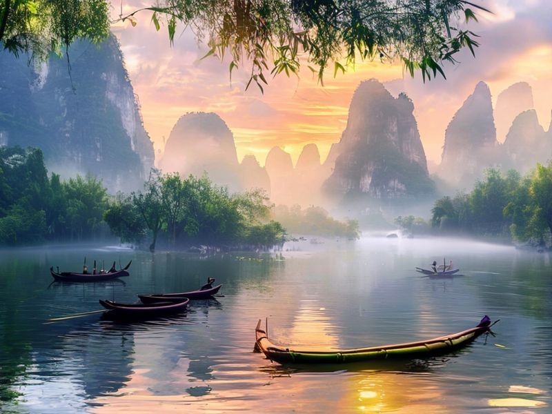 Guilin: Karst Mountains, Li River, Culture & Cuisine