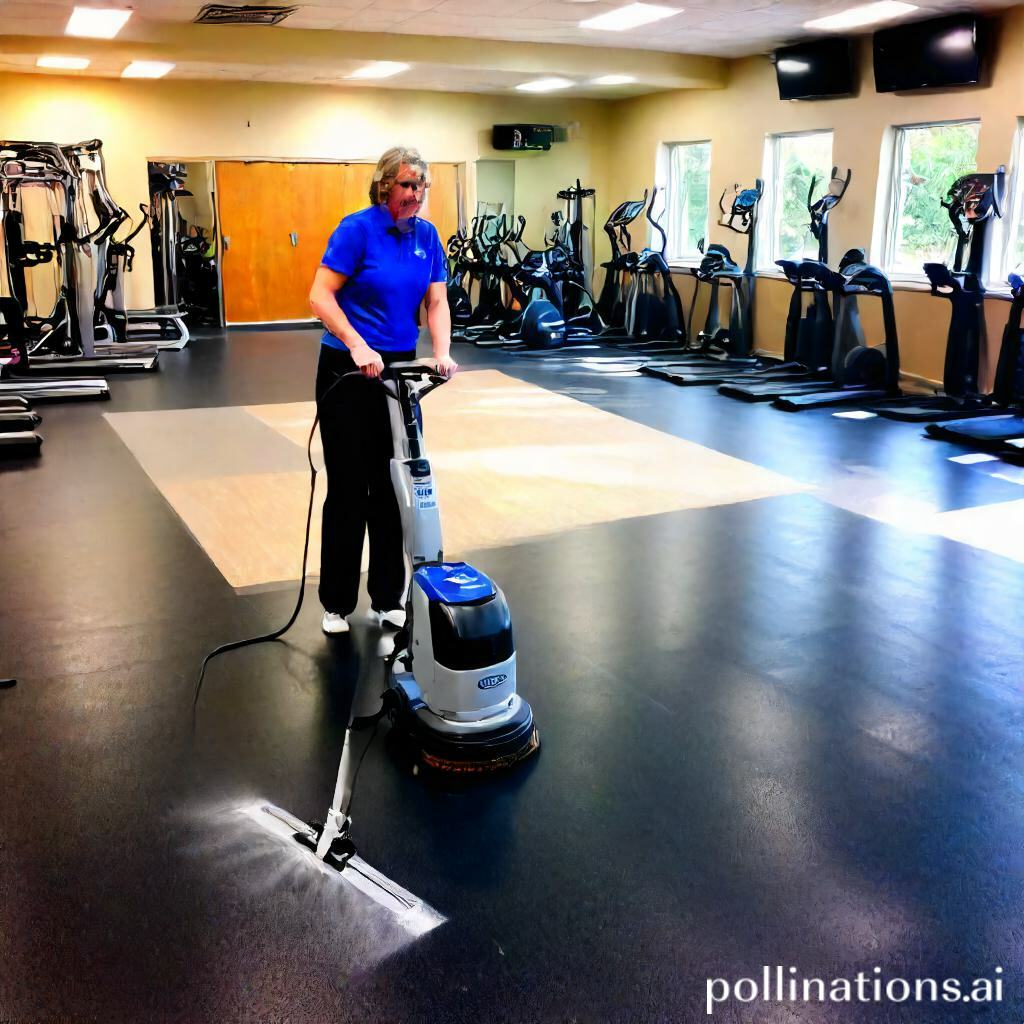 Reducing Noise: Gym Floor Cleaning Techniques