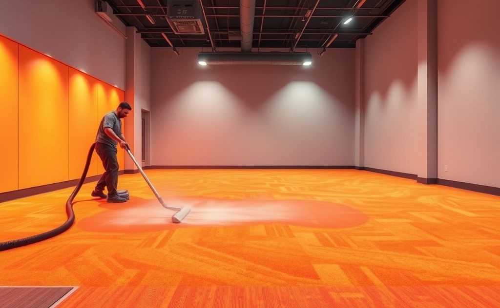 Gym floor vacuuming temperature effects