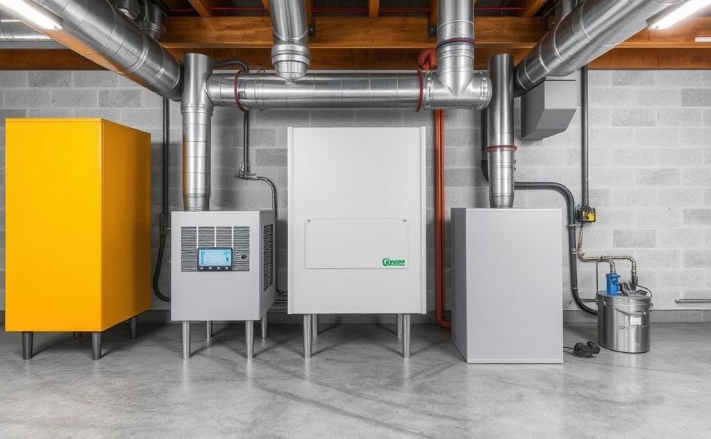 HVAC components for effective air exchange