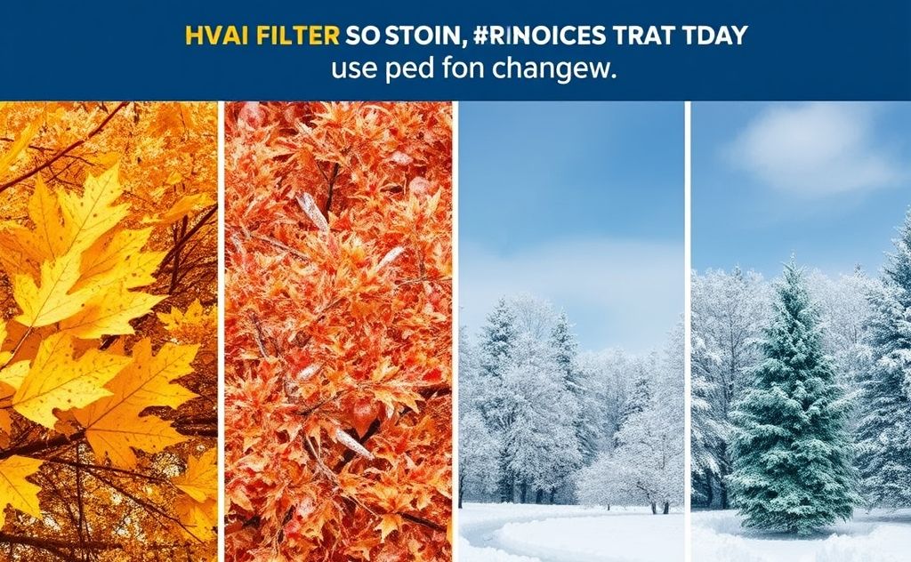 HVAC filter change tips for every season