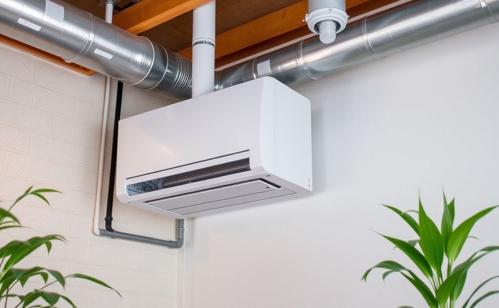 HVAC system ensuring optimal humidity levels indoors