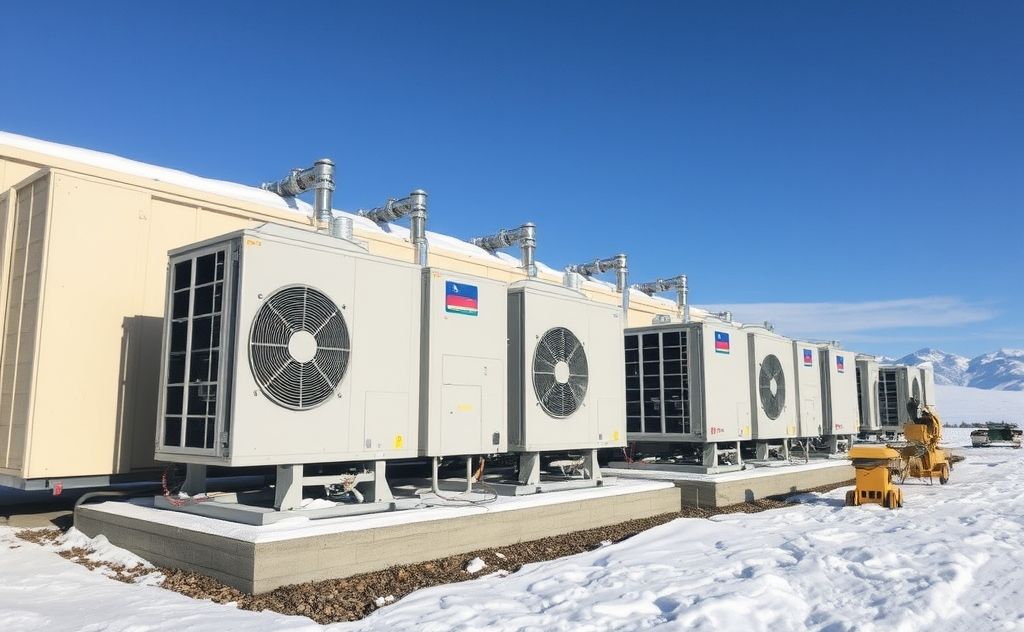 HVAC system in extreme weather environment
