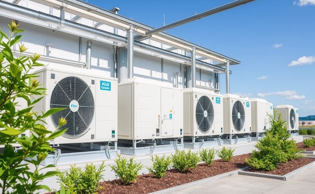 HVAC systems using eco-friendly refrigerants