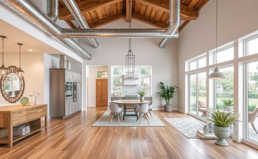 HVAC upgrades for open floor plans and ventilation