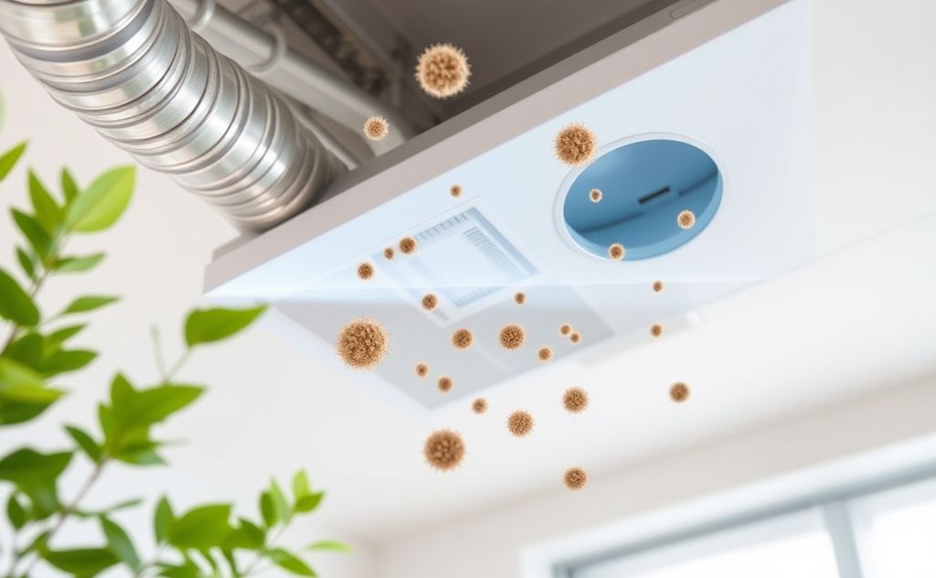 HVAC ventilation reduces allergens for cleaner air