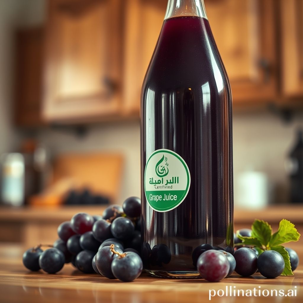 Certified Halal Grape Juice: Ensuring Authenticity and Quality