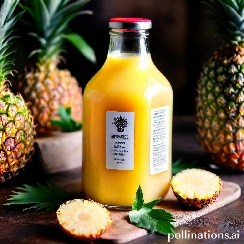 Homemade Pineapple Juice