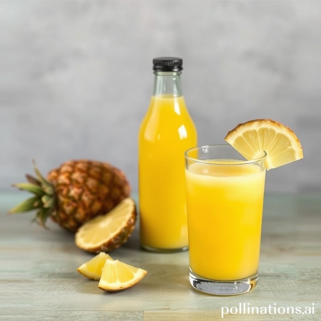 Homemade Pineapple Juice