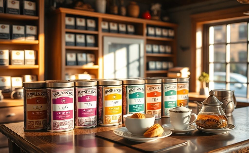 Harney and Sons Tea gluten-free options available