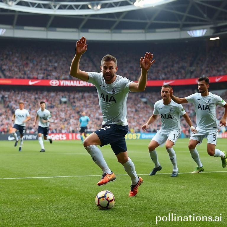 Harry Kane scoring a goal for England at Wembley, celebrating with teammates