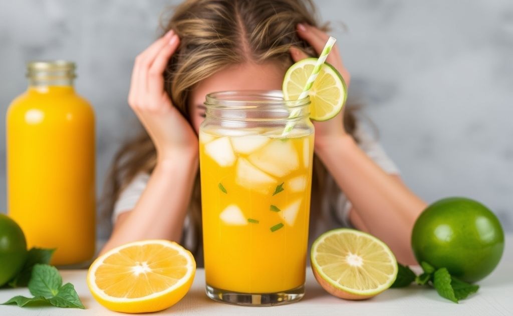 Headache relief with refreshing juice cleanse