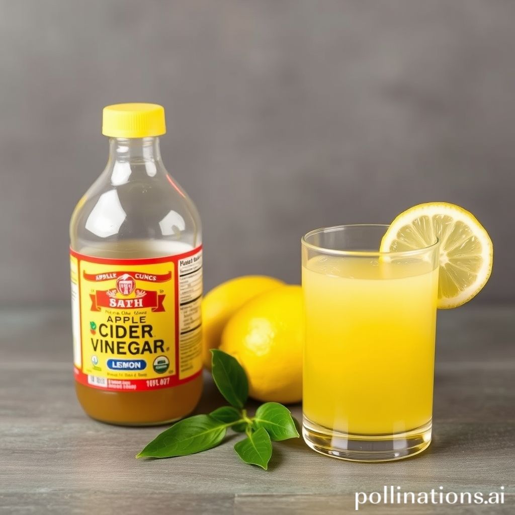 Apple Cider Vinegar and Lemon Juice: A Powerful Health Tonic