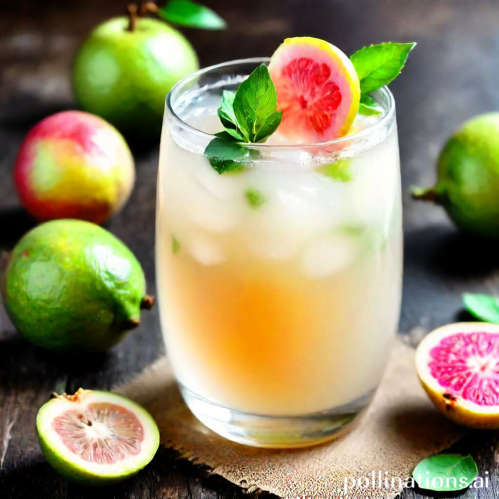 Health Benefits of Guava White Tea Lemonade