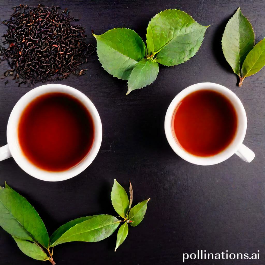 Health Comparison. Black Tea vs Green Tea