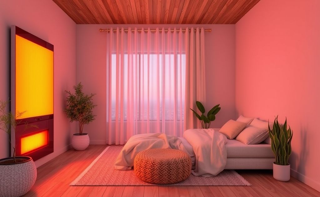Health advantages of infrared heating