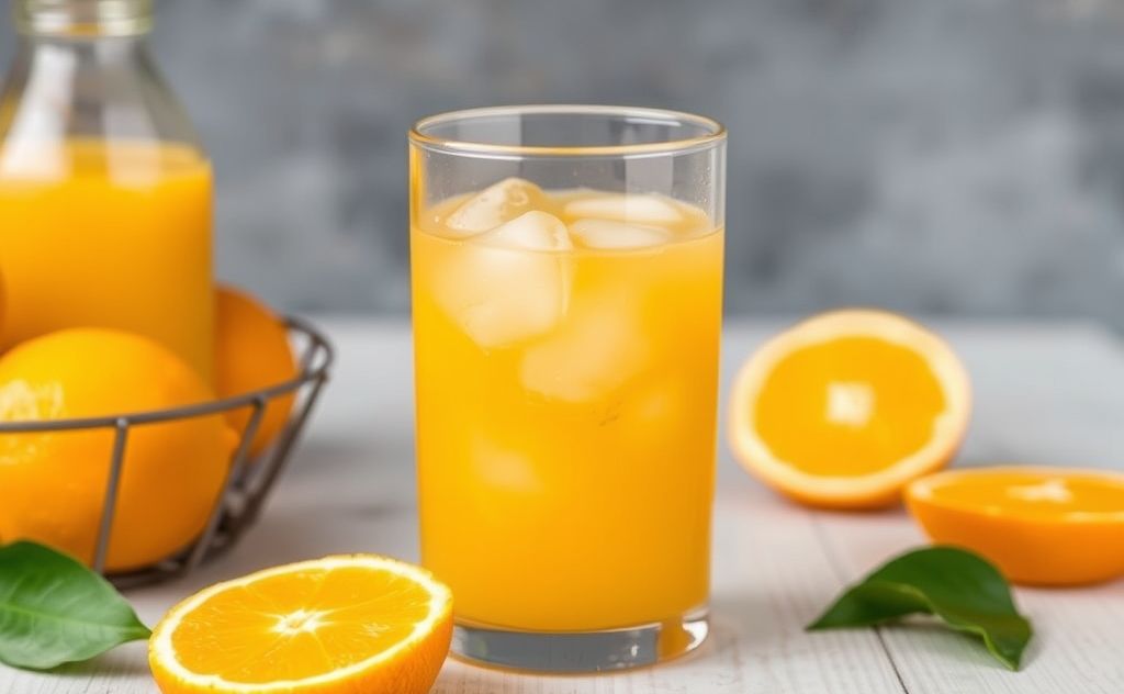 Health benefits and risks of orange juice drink