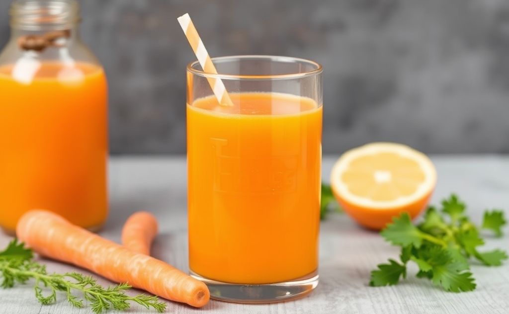 Health benefits carrot juice low calories