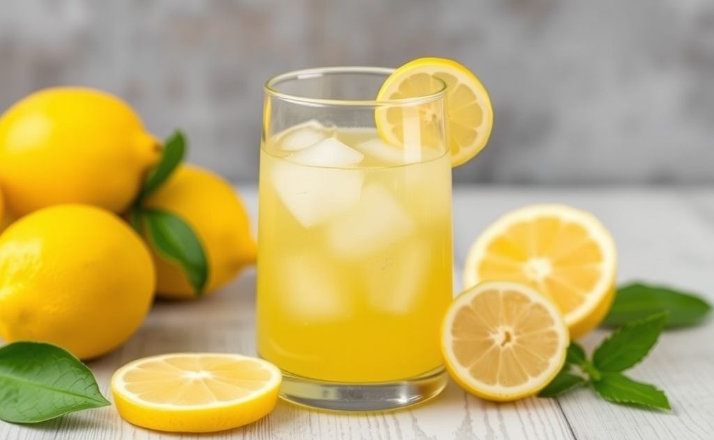 Health benefits lemon vitamin C juice amount