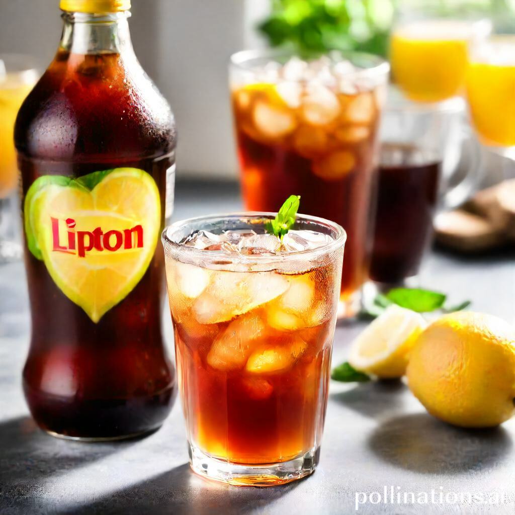 Health benefits of Lipton Hard Iced Tea