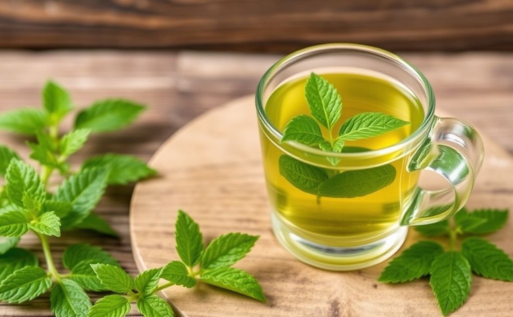 Health benefits of caffeine-free nettle tea