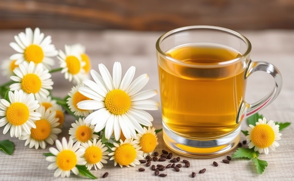 Health benefits of chamomile black tea blend