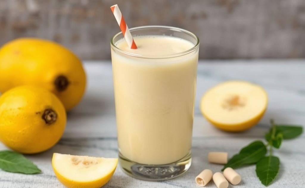Health benefits of chikoo milkshake drink