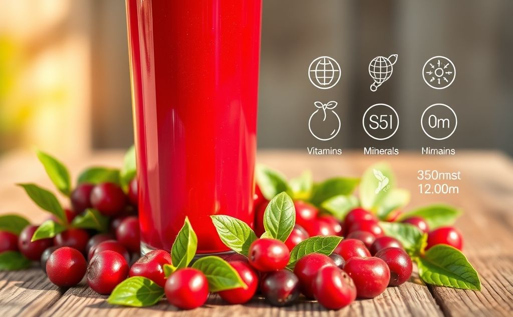 Health benefits of fresh cranberry juice