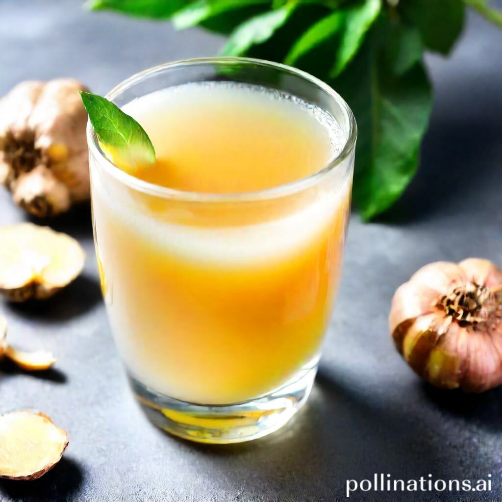 Ginger Garlic Juice: A Natural Health Booster