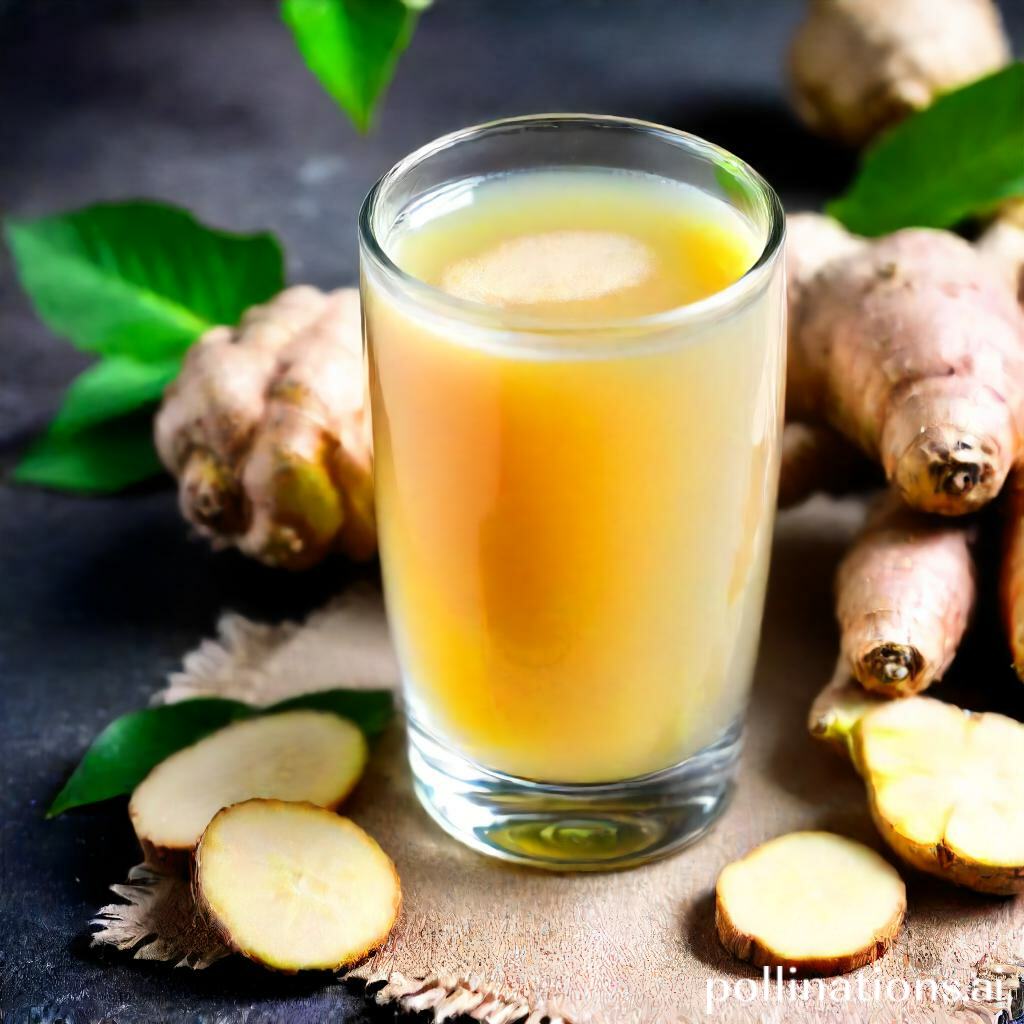 health benefits of ginger juice