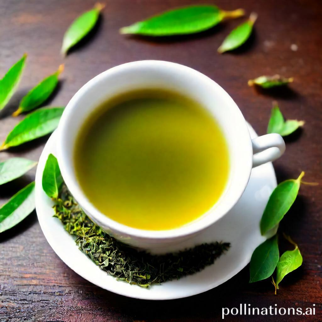 Caffeine-free green tea