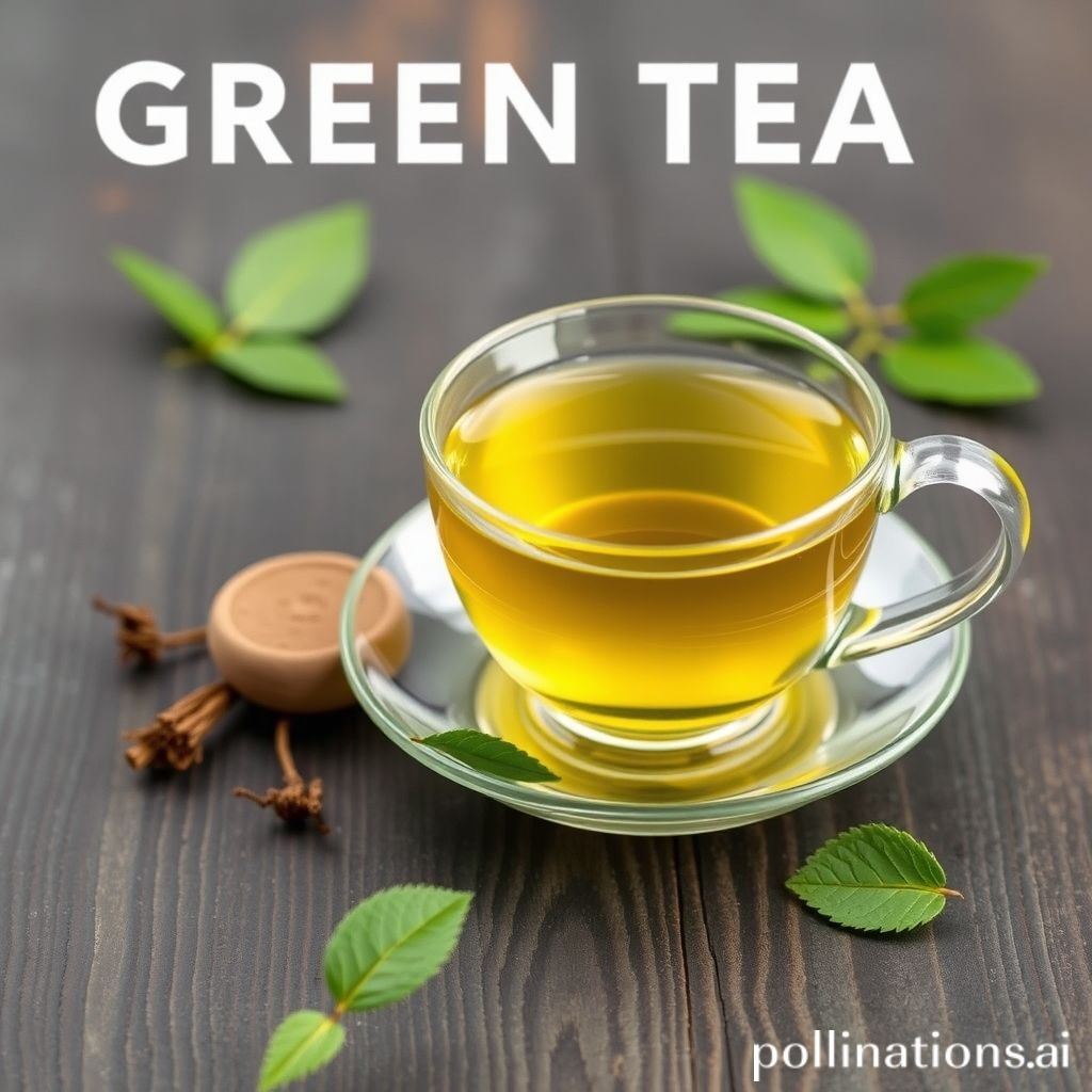 Caffeine-free green tea