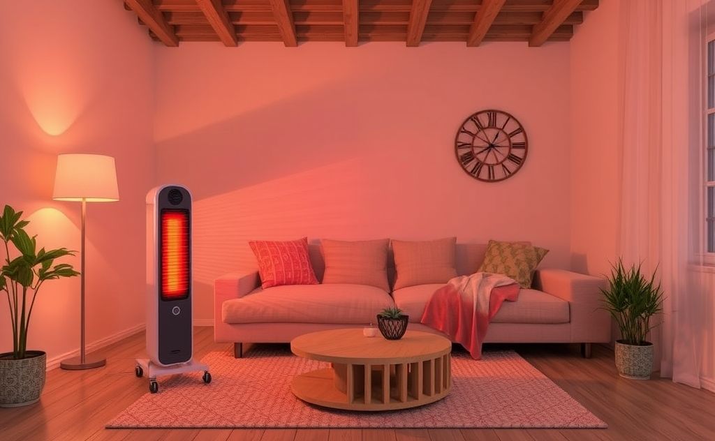 Health benefits of infrared portable heaters