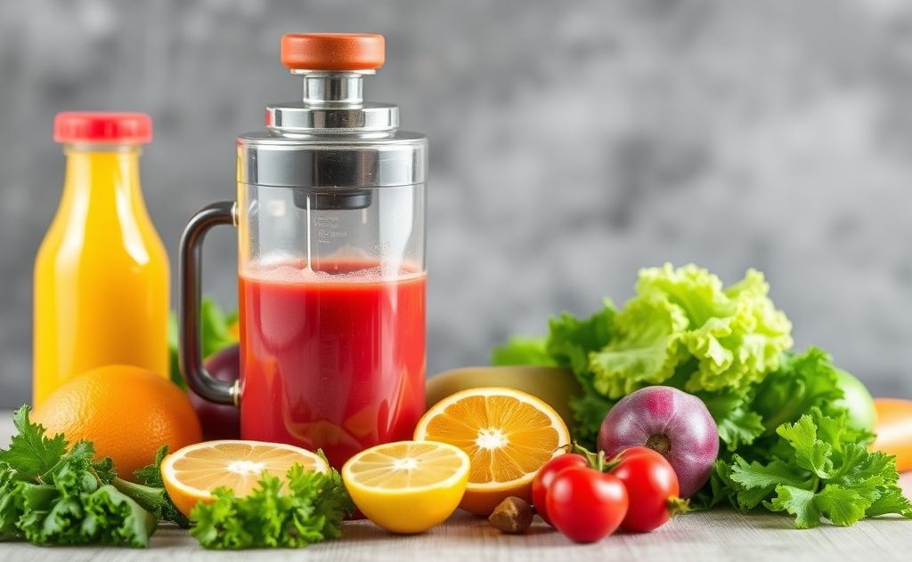 Health benefits of juicing raw vegetables