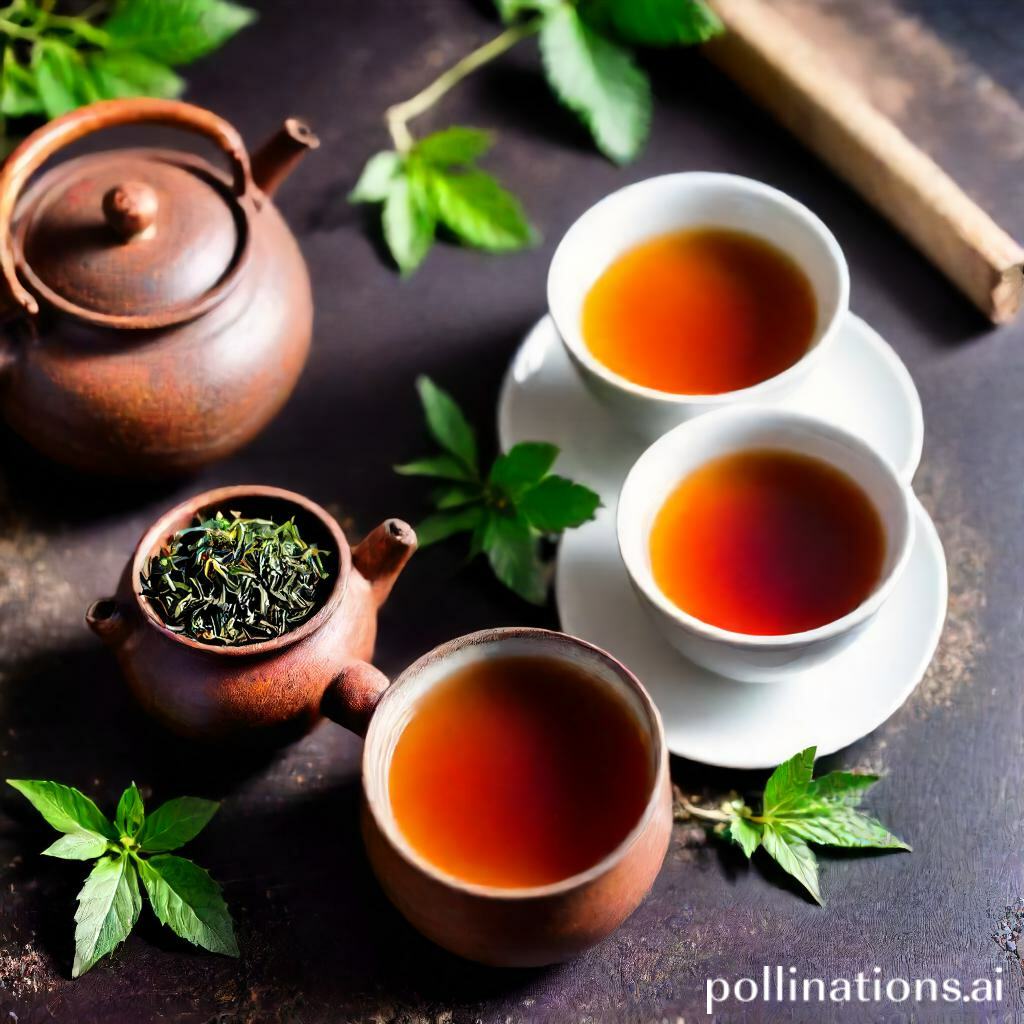 Health benefits of non-fermented teas