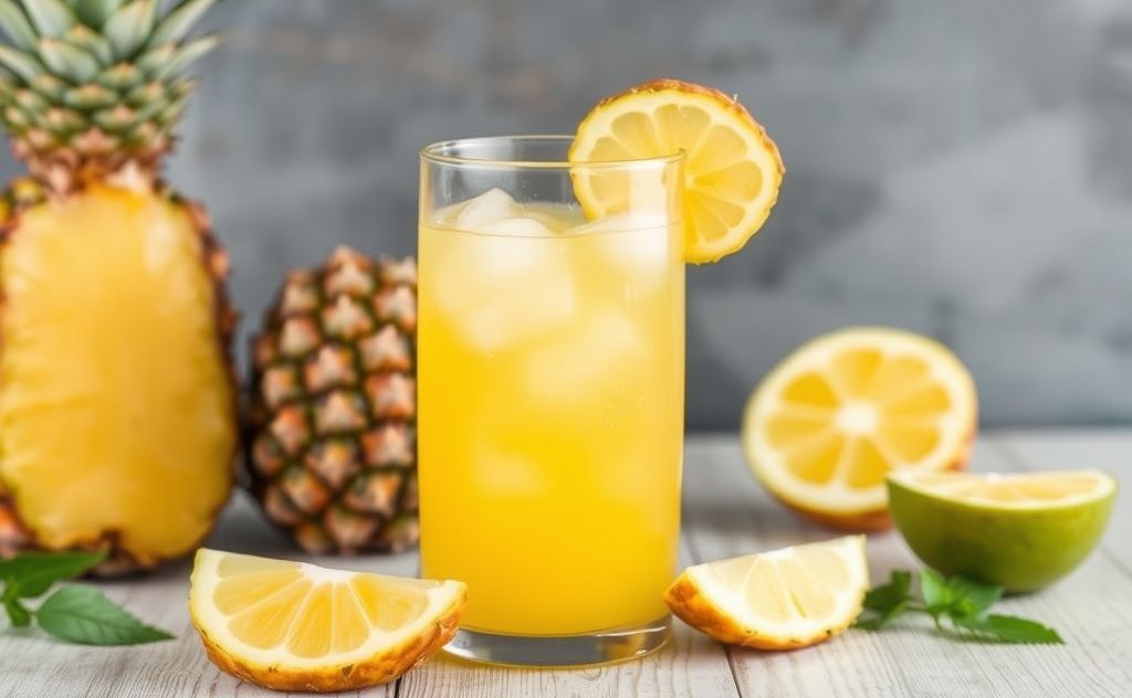 Health benefits pineapple juice acidity effects
