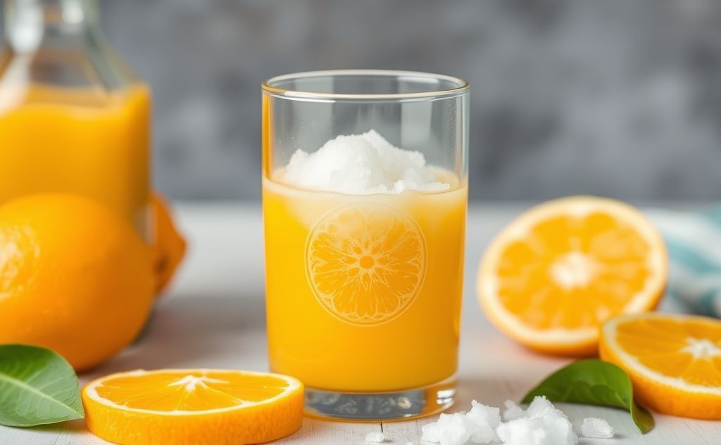 Health effects of sugar in orange juice