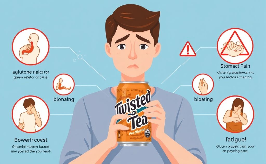 Health risks gluten-sensitive individuals Twisted Tea