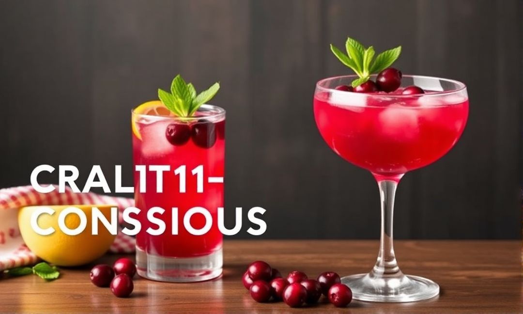 Health-Conscious Choices: Cranberry Cocktails for Weight Watchers