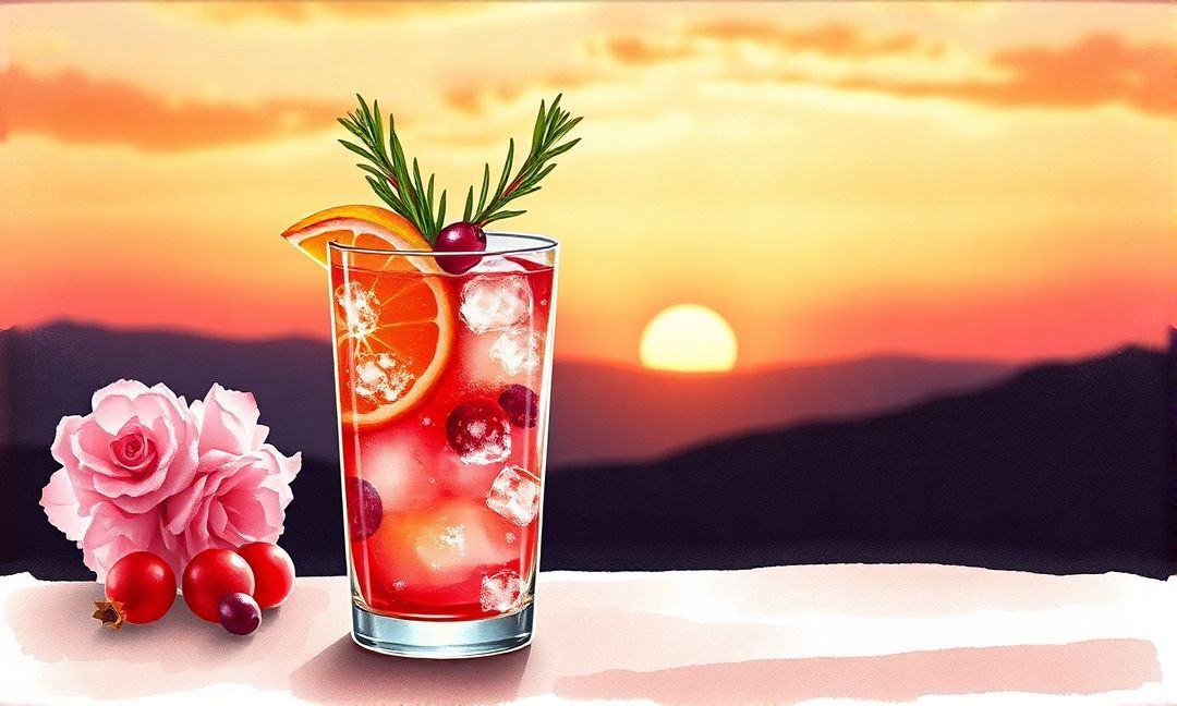 Health-Conscious Choices: Low-Sugar Cranberry Rum Cocktails