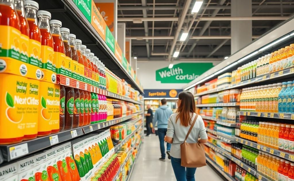 Healthier carbonated drink options available now