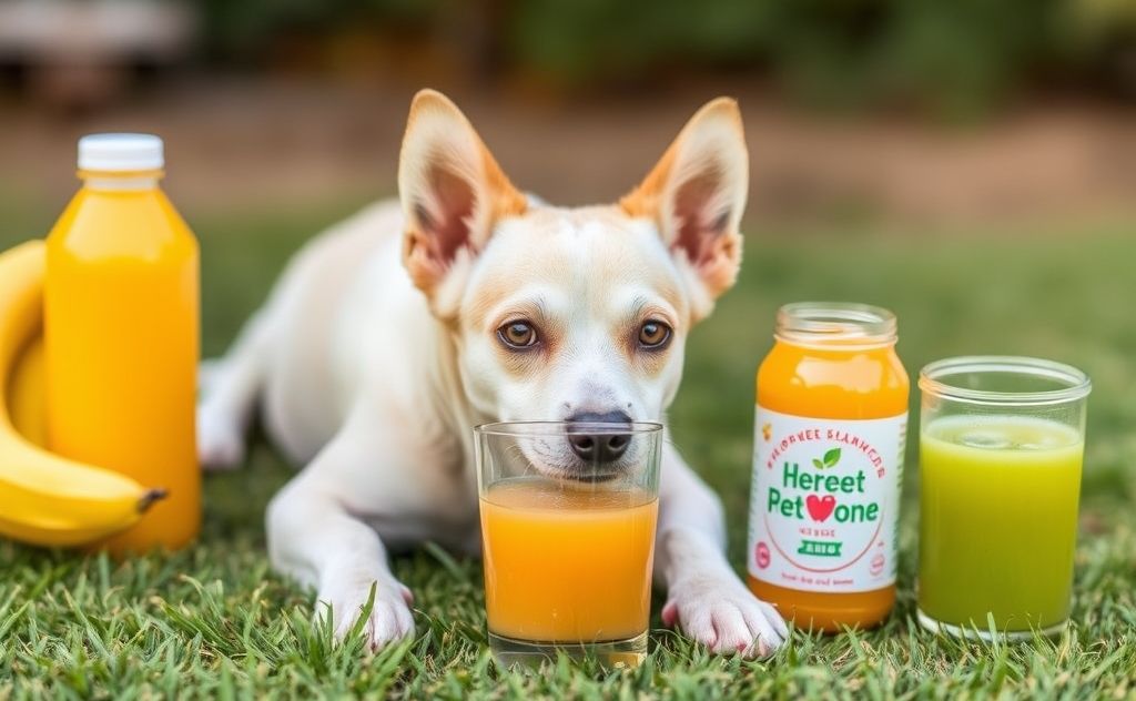 Healthier drink options for dogs instead of juice