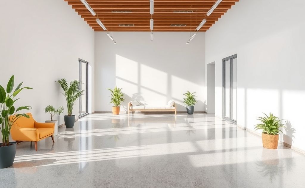Healthier indoor spaces with clean floors
