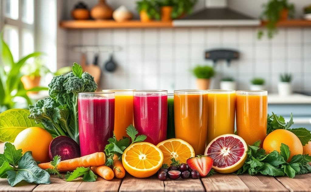 Healthier juice options for better wellness