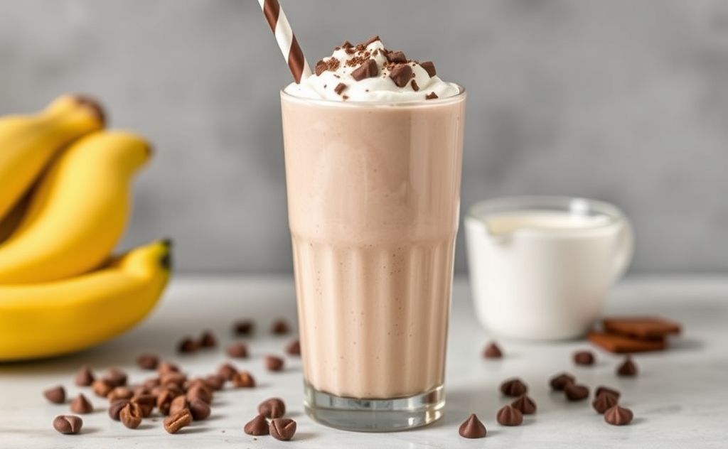 Healthier options for Hershey's milkshake