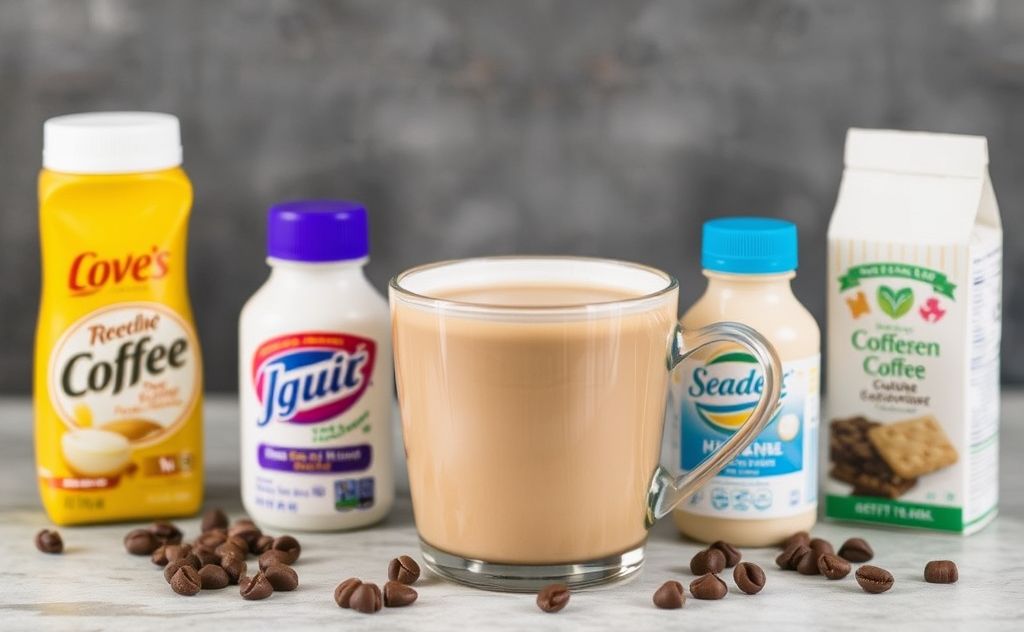 Healthier options for coffee creamer alternatives