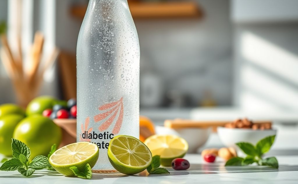 Healthier options for diabetics sparkling water